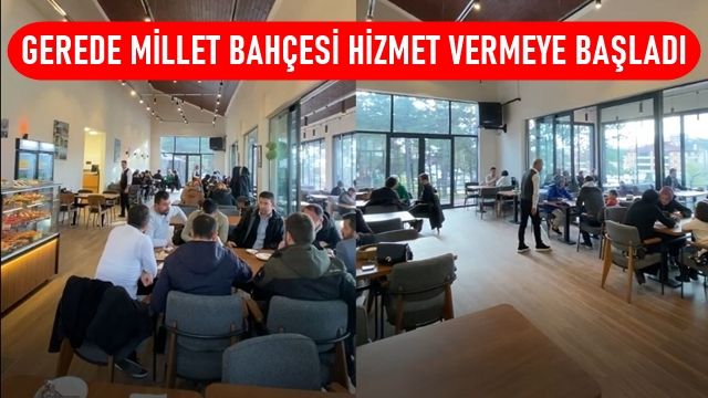 HİZMET VERMEYE BAŞLADI