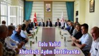 Vali Aydın Dörtdivan'da